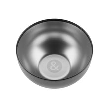 Indlæs billede til gallerivisning Groom &amp; Wag • Magnetic Stainless Bowl • Black
